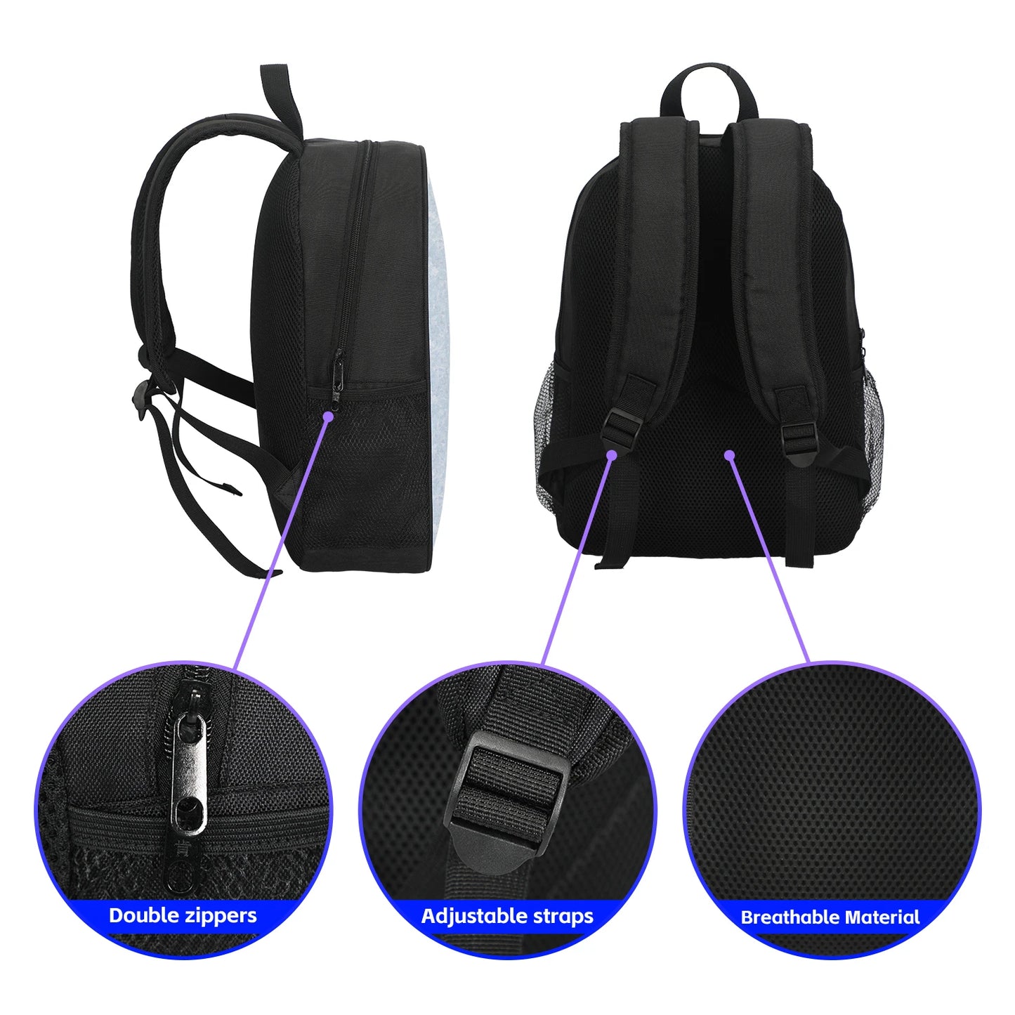 Monster Jam Truck Children's Backpack Primary School Backpack Kindergarten Backpack Male and Female Students