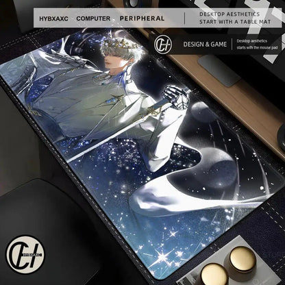 Xavier Love And Deepspace Game Mousepad Large Gaming Mouse Pad LockEdge Thickened Computer Keyboard Table Desk Mat