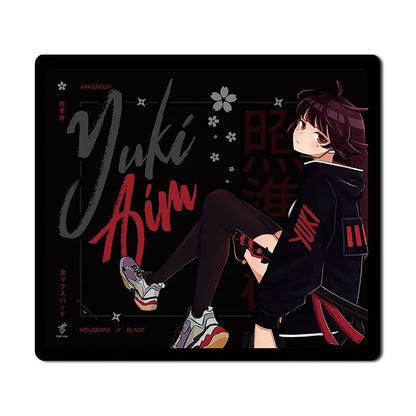 Skypad SORA YUME Glass Gaming Mouse Pad 260x210mm Smooth Frosted Surface Customize Mat FPS Office Esports Game Glass Mouse Pads