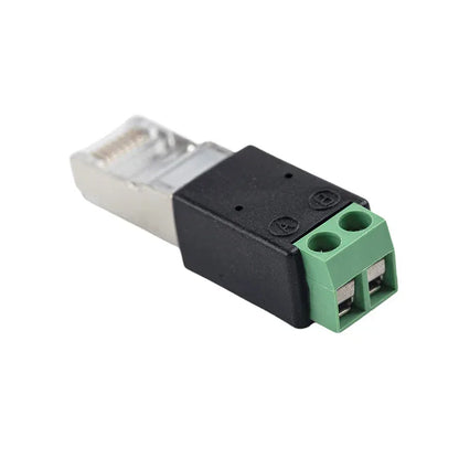 RJ45 to RS485 Converter RJ45 Terminal Adapter RJ45 to RS485 Adapter Crystal Head to Terminal