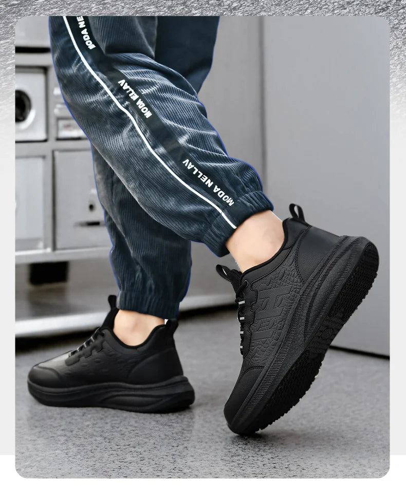 Hotel Chef Shoes Four Seasons Breathable Light Non-slip Waterproof Oil-proof Kitchen work shoes Men's Outdoor Casual sports Shoe