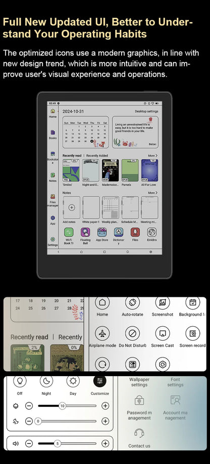 Meebook M8C 7.8" color ink  Android 14 Ebook reader электронная книга  with google play store and fast refresh 4G RAM 64GB ROM