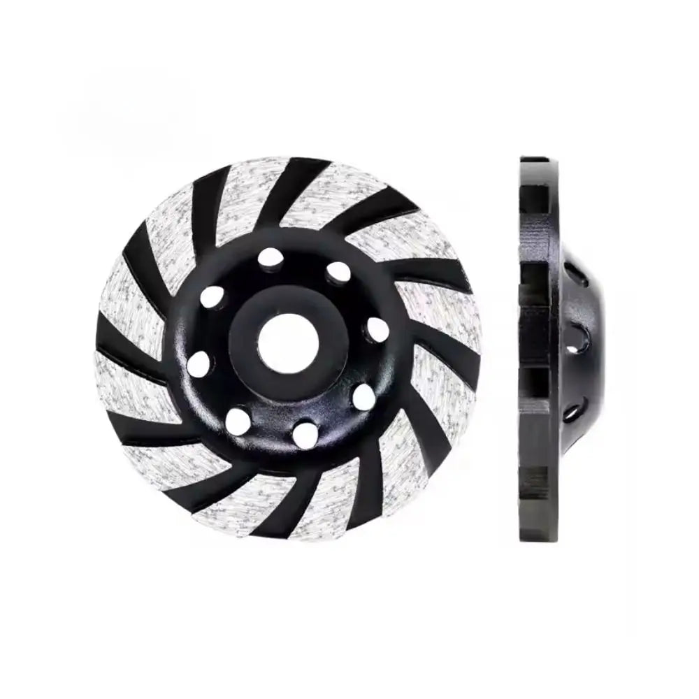 100mm Turbo Cup Wheel Diamond Grinding Disc for Deburring Stone Polishing Very Fine Abrasive Wet/Dry Grinding Metal Bonding
