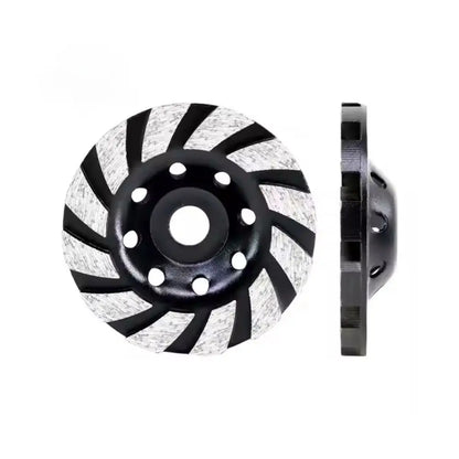 100mm Turbo Cup Wheel Diamond Grinding Disc for Deburring Stone Polishing Very Fine Abrasive Wet/Dry Grinding Metal Bonding