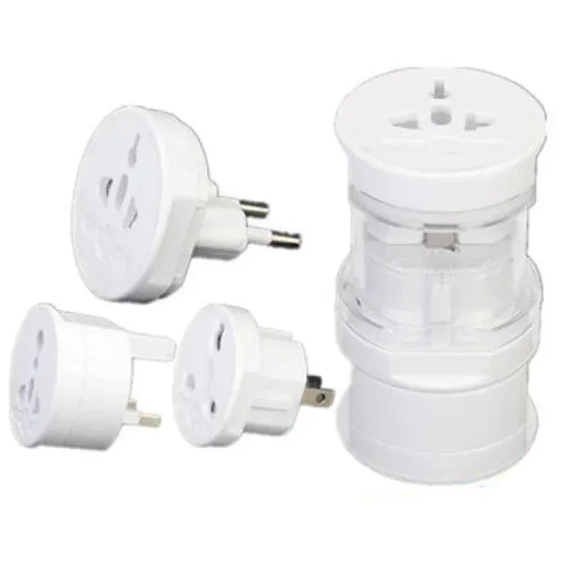 Global Plug Adapter Cylindrical International Travel Converter European United States Travel Plug Converter Electric Appliance