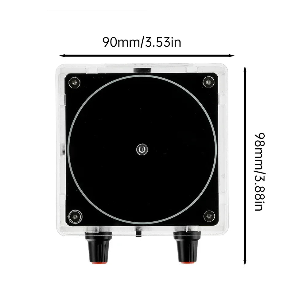 AC110-220V Input Dual Mode Music Tesla Coil Palm Tesla Coil High Frequency Voltage Pulse arc Generator  Artificial Lightning