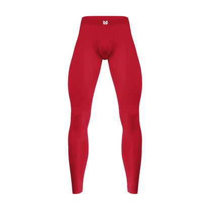 Men's Clothings Gym Pants Bulge Pouch Seamless Stretchy Tights Sweatpants Silky Yoga Pants Fitness Leggings Sports Cycling Pants