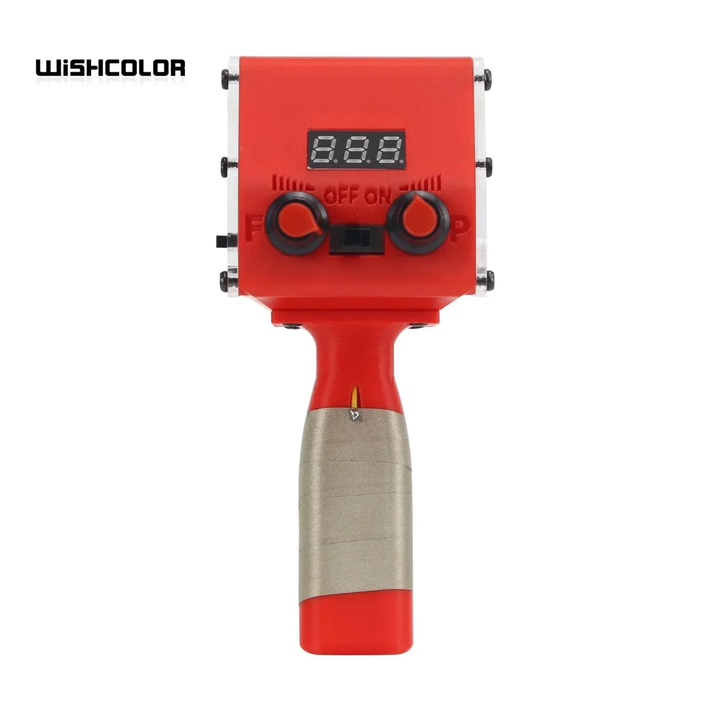 Wishcolor Handheld Tesla Coil Rechargeable Solid State Tesla Coil Manual & Automatic Modes with Yellow Shell
