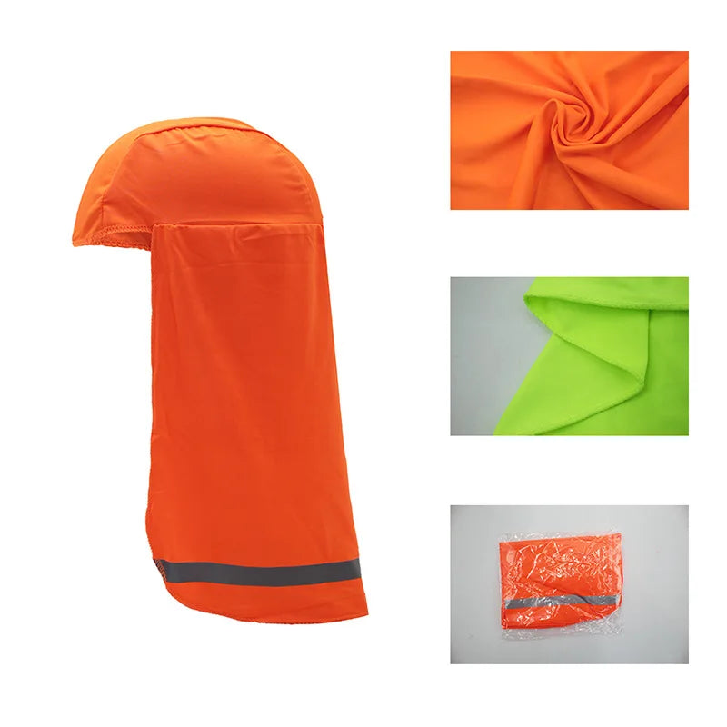 1PC Cooling Cap Elastic Sun Shade Hat Neck Shield Wide Brim Hat UV Protection Neck Protector to Cover Neck for Fishing Riding