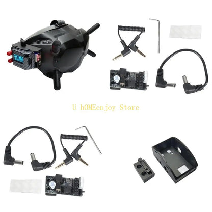 B0KF 5.8G Digital to Analogs Receiver Module for FPV Goggles with Voltages Alarm