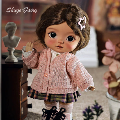 ShugaFairy Plums 1/6 Bjd Doll Head Thessa Body Autumn American School Style Joint Body Baby Toys Girls BJD Dolls