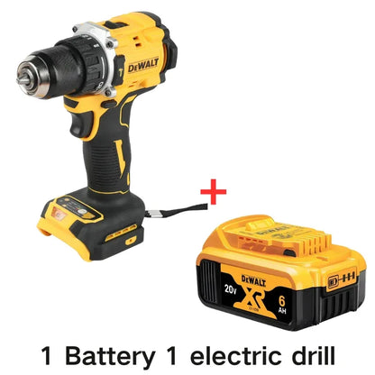 DeWalt DCD805 20V Screwdriver Clave Without Brushes, Compact Drill Tools Driver Battery Impact Wrench, Power Tool Cordless drill