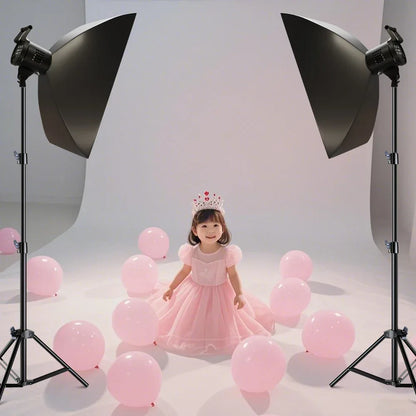 135W Photography LED Video Light  Daylight-Balanced Sun Lamp for Portrait Flash Studio Accessories Youtube Live