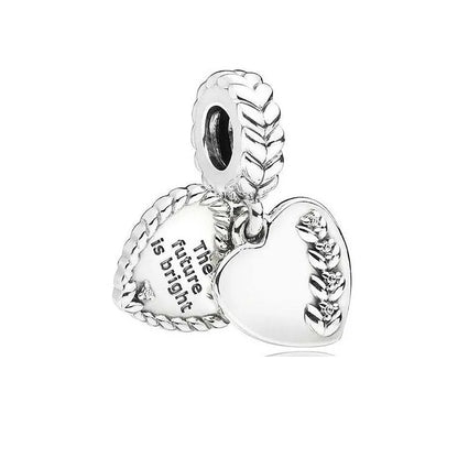The New 925 Sterling Silver Charm Mother's Day Queen Crown Gift Box Fits Women Jewelry With Original Bracelet Accessories