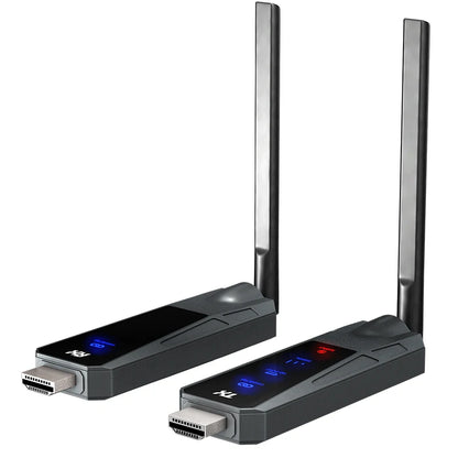 1080P 80m Wireless HDMI Transmitter and Receiver APP Monitor Video Transceiver Low Latency Plug and Play for PC TV Projector