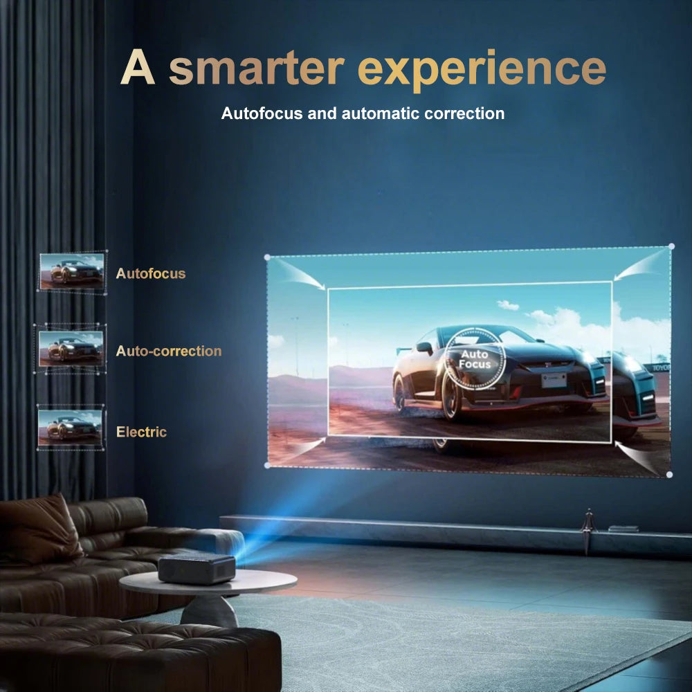 Fintex LT2 Ultra 20000Lumen Projector Online 4K Full HD 1080P HDR10 Proyector 1000 ANSI Android9.0 ASA3.0 Auto Focus Projectors