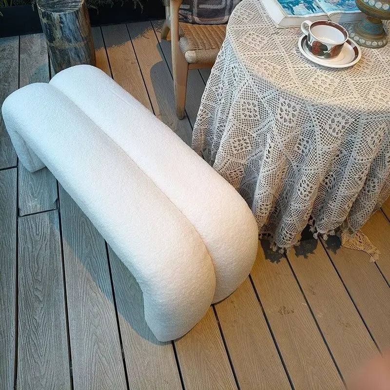 Light Luxury Porch Footstool Entrance Door Shoe Changing Simple Bedroom Bed End Long Bench Living Room Home Sofa Stools