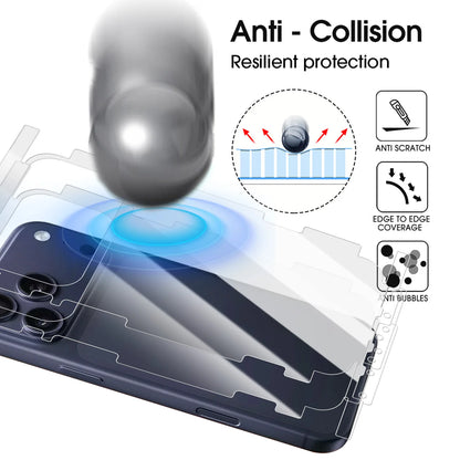 For iPhone 17 Pro Max Air 17Pro 17PM 17Air HD Side Frame Back Full Coverage Protective Film For iPhone17 Border Hydrogel Film