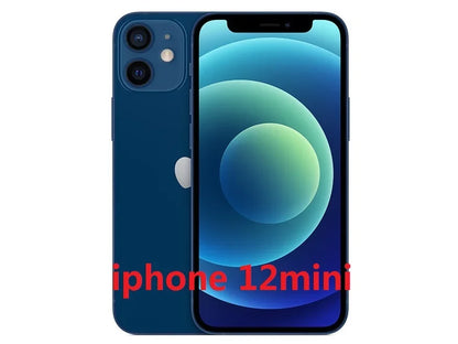 Original iPhone 12 Mini 5G Mobile phone 4GB&64/128/256GB IOS A14  5.4'' Dual 12MP APPLE used Cellphone iphone12mini Face ID NFC