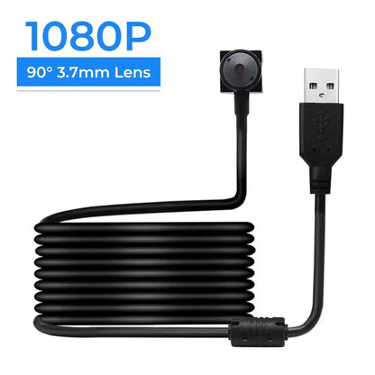HD Portability USB Computer Camera Webcam Mini Peripheral Camera Lens Camera Full Webcam PC CCTV Outdoor Camcorder Security Vide
