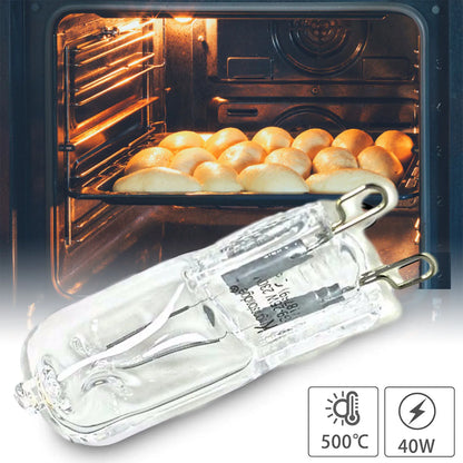 G9 Halogen Light Bulbs 110v 220v 25W/ 40W e27 Oven Bulb Lamp Warm White For Home Kitchen Refrigerators Ovens