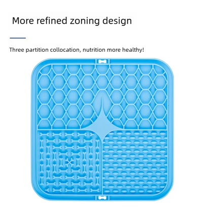 Pet Lick Silicone Mat Dogs Pet Slow Food Plate for Dog Bathing Distraction Silicone Dog Sucker Food Training Dog Feeder Supplies