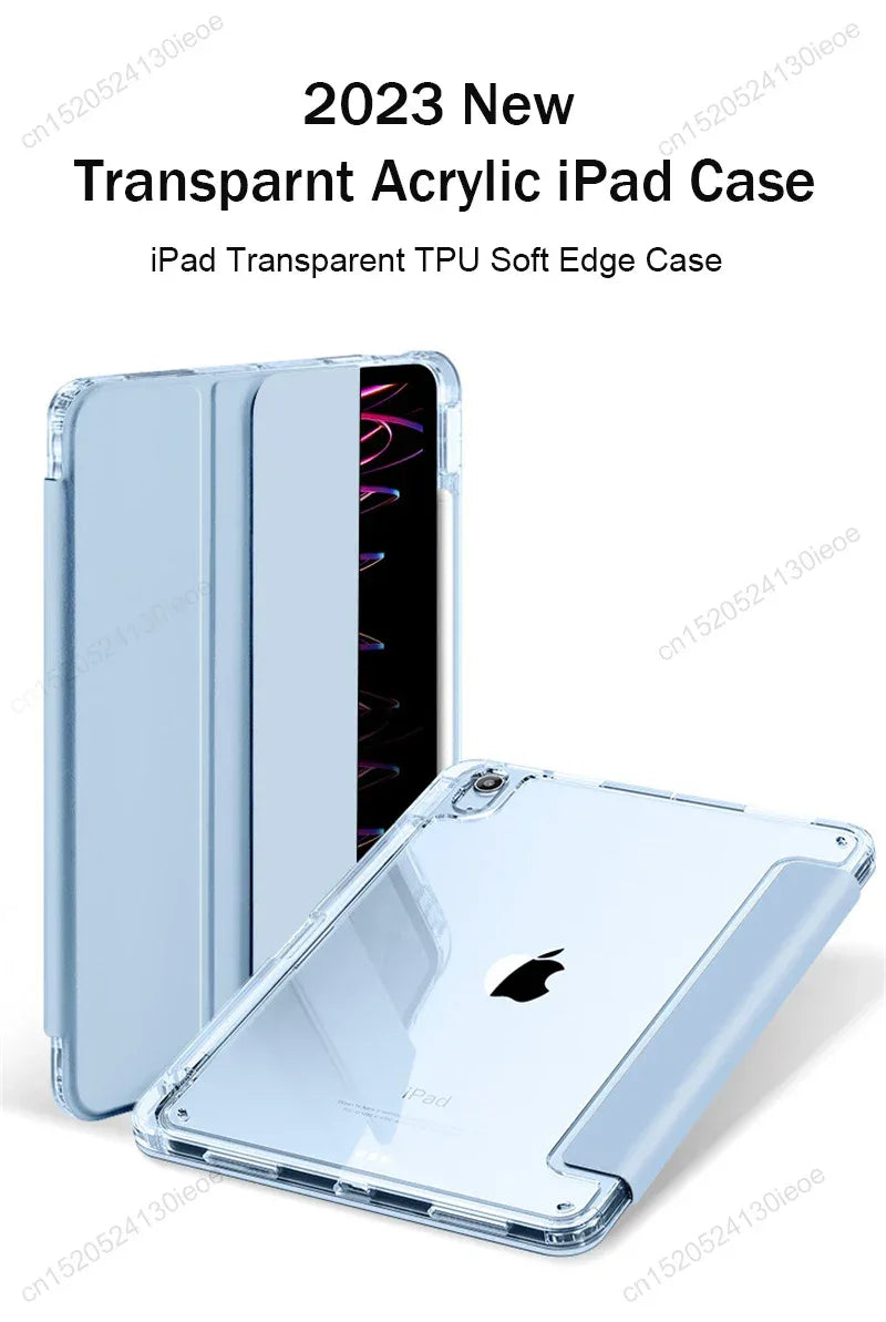 For iPad Air 6 7 11 inch Case 2025 2024 iPad Pro 11" 13" Funda iPad A16 11th 10th 10.2 9th Generation Pro 12.9 6th 5th 4th Cover