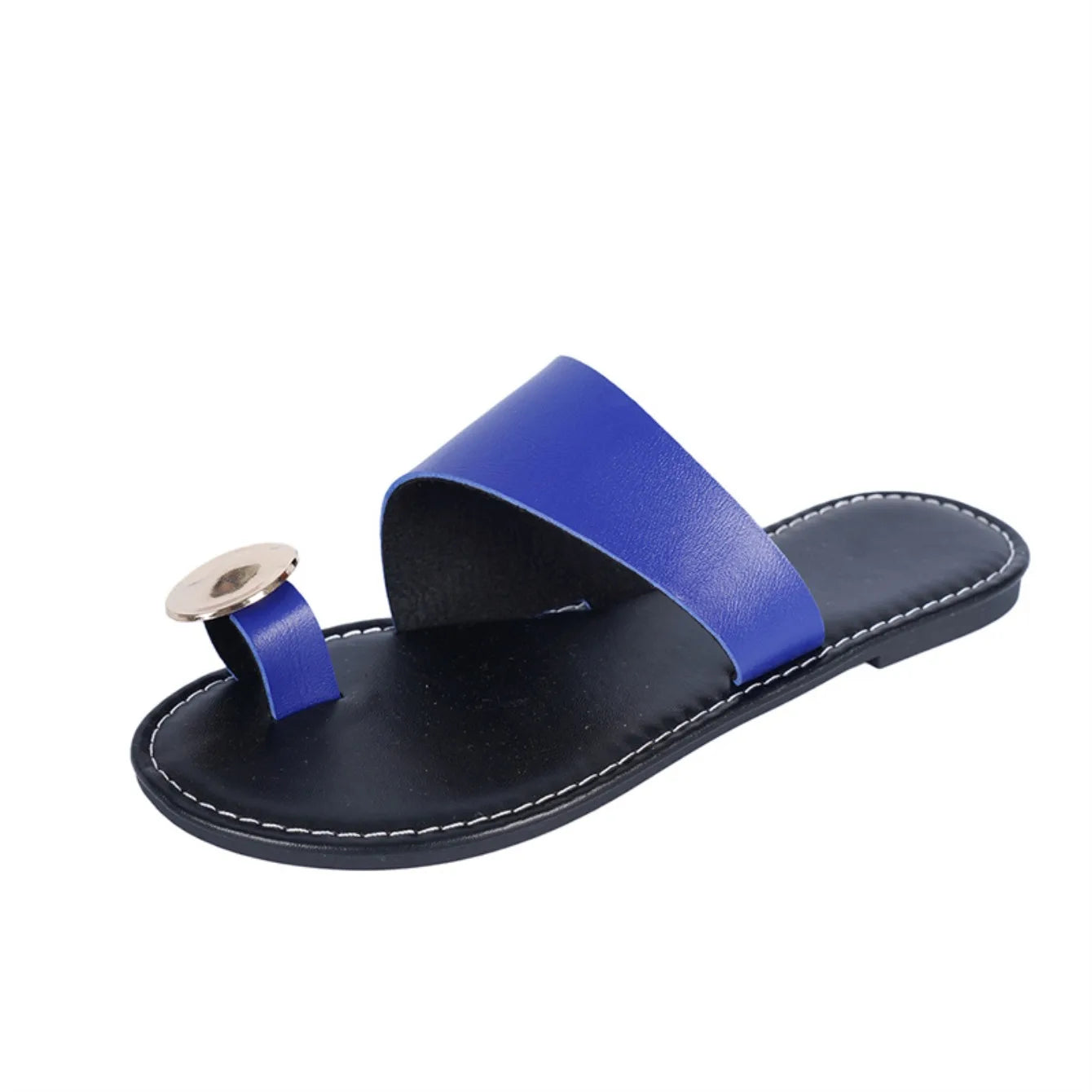 Women Minimalist Thong Slippers 2025 New Fashion Flat Sandals Summer Outdoor Slippers Vacation Leisure Woman Shoes Slides Women