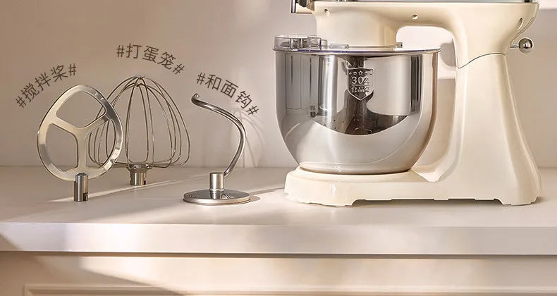 Multifunctional Household Stand Mixer Automatic Dough Kneading Meat Grinder Food Blender All-in-One Machine