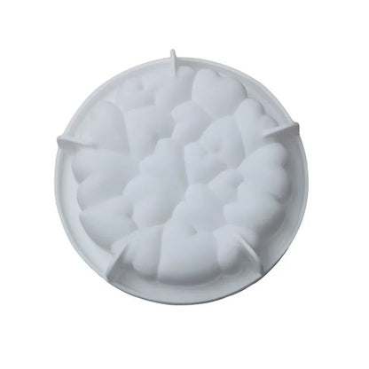 3D Heart Silicone Mousse Cake Moulds For Bakeware Tools Pastry Chocolate French Desserts Valentine's Day Cake Decorating Tools