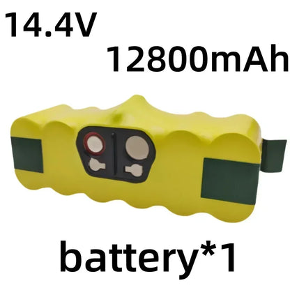 12800mAh 14.4V Replacement NI-Mh Battery lpega for iRobot Roomba 500 600 700 800 Series roomba 530 555 560 581 620 650 760 880