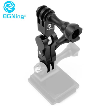Universal Aluminum Arm Adapter Mount Bracket Connector W/ Knob 1/4'' Inch Screw for GoPro for OSMO Action YI Sports DSLR Cameras