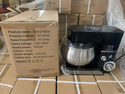 5L Stand Mixer – 3-in-1 Multifunctional Kitchen Machine with Dough Hook, Beater & Whisk,1000W Powerful Motor for Baking/Cooking