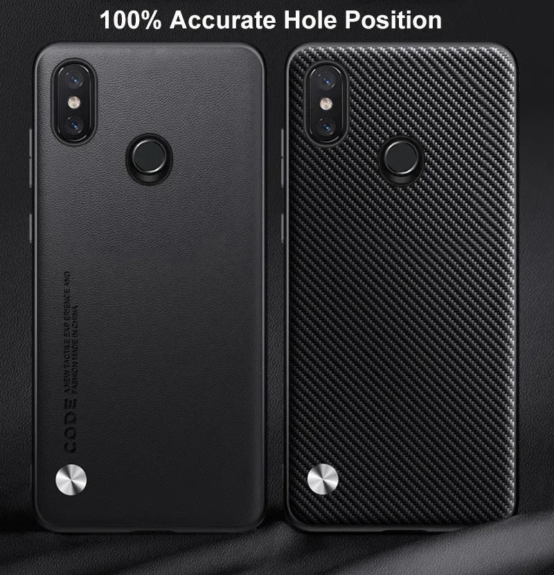 Luxury PU Leather Case For Xiaomi Mi 8 Mi8 Back Cover Matte Silicone Full Protection Phone Case For Xiaomi 8 Xiaomi8 Coque