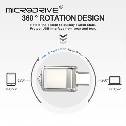 2 In1 Mini OTG Type C Pen Drive Usb2.0 Memory Stick 16GB 32GB 8GB Usb Flash Card 128GB 256GB 512GB Type-C Pendrive