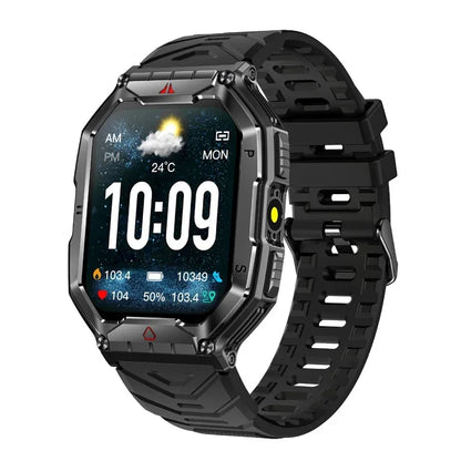 BWSMRIG New Men Smart Watch IP68 Waterproof Bluetooth call  Heart Rate Sleep Monitoring Sport Fitness Smartwatch for Android IOS