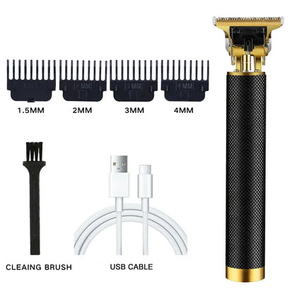 Electric Hair Clipper Vintage T9 For Mens Rechargeable Man Shaver Trimmer Machine For Men's Barber Professional Boyfriend Gift