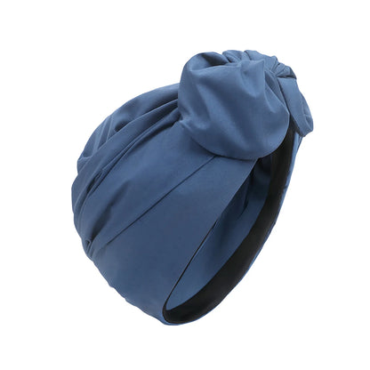 Woman Muslim Headscarf Cap Cotton Headband African Head Wraps Elegant Retro Turban for Ladies Beanies Caps Muslim Headpiece