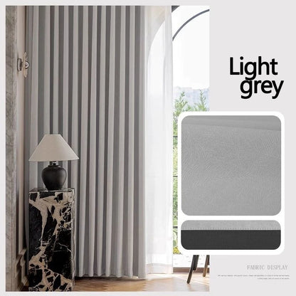 YCENTRE High Shading Rate Blackout Curtain, Blinds for Living Room, Window Treatment Drapes for Bedroom,Big size Custom Made