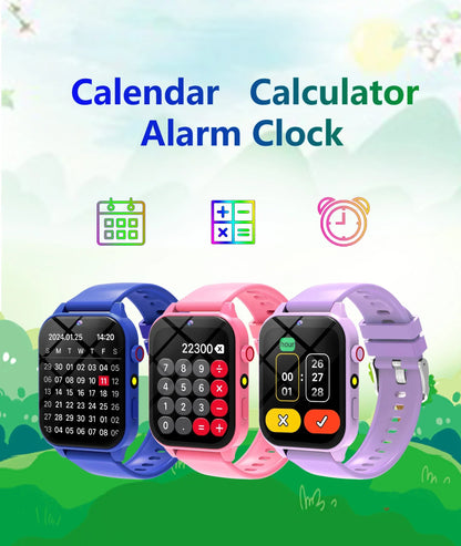 Kids Smartwatch Game Flashlight Toy Waterproof Electronics Touch Screen HD Camera Alarm Children watch Boy Girl Birthday Gift