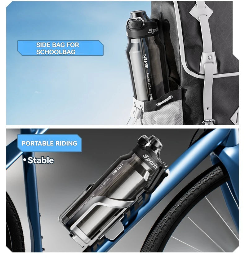 1L Sports Bottle Tritan Drinking Plastic Water Jug Fitness Bicycle Climbing Outdoor Bottle Water Cup