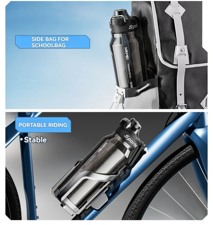 1L Sports Bottle Tritan Drinking Plastic Water Jug Fitness Bicycle Climbing Outdoor Bottle Water Cup