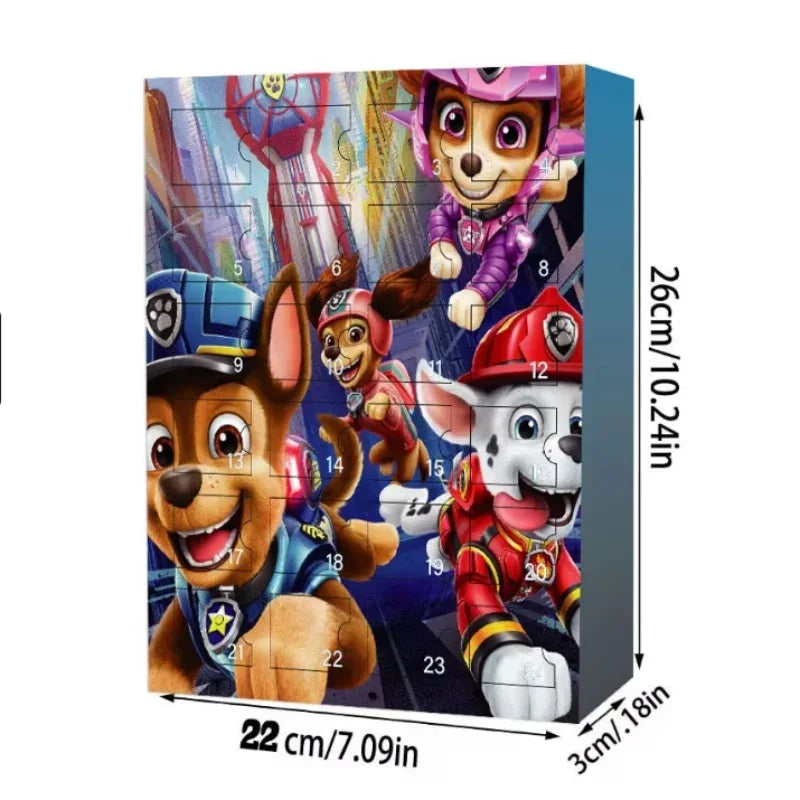 Paw Patrol Christmas Blind box Ornament Ornament Cartoon Poke Comic Periphery Doll Creative Toys Holiday Gifts For Children Boys