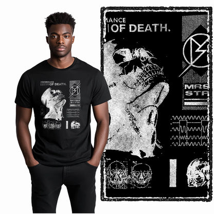 Coolmind U4 Streetwear Cool Print Exclusive Graphic T shirt fo men 100% Cotton Big Size vintage BLACK men's novelty tee shirt
