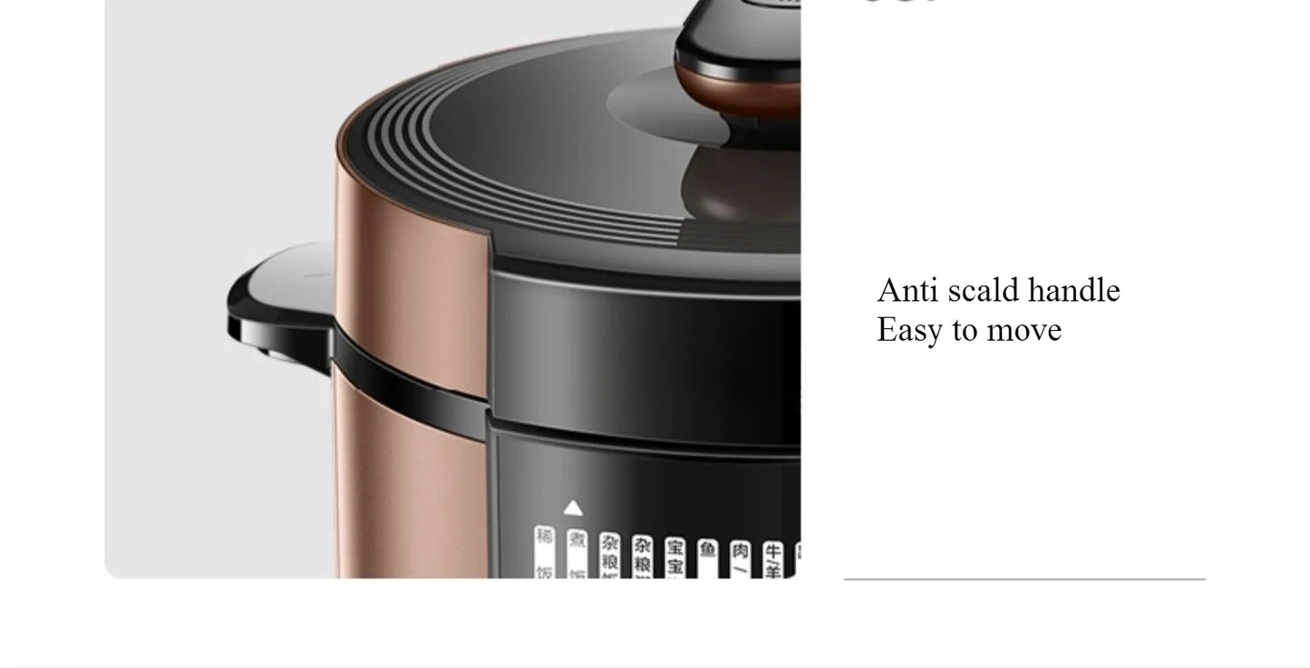 220V Electric Pressure Cooker Home Smart 5-liter Multi functional Pressure Cooker Rice Cooker