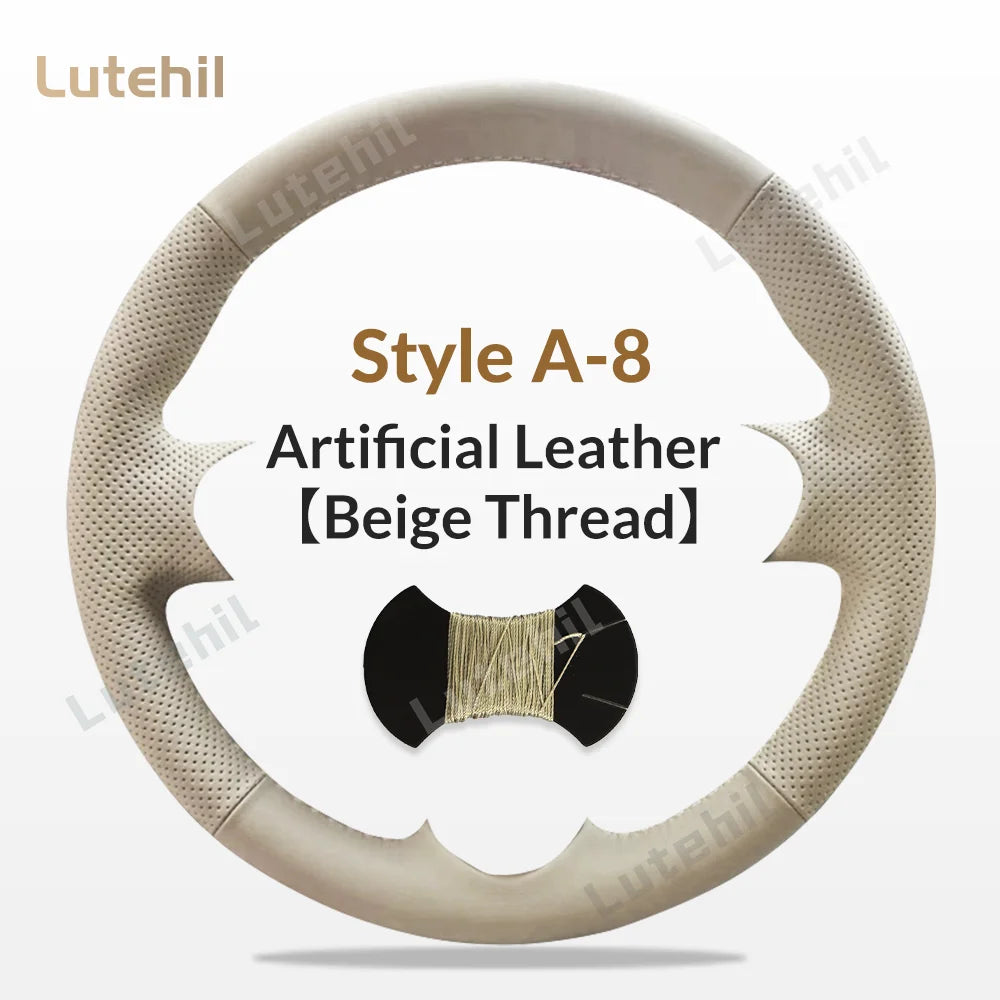 For Seat Ibiza 2004 2005 2006 Custom Car Steering Wheel Braid Cover Hand Sewing DIY Artificial leather Suede Car Accessories by PDG ibma
