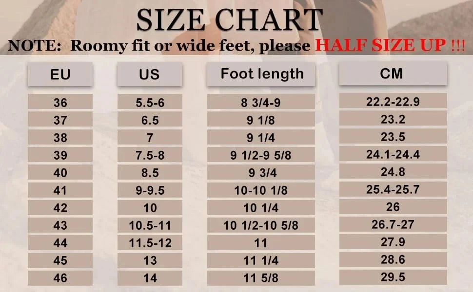 Kidmi New Men Sandals Vegan Leather Cork Insole Potato Shoes Unisex Adjustable Buckle Slip-On Clogs with Arch Support