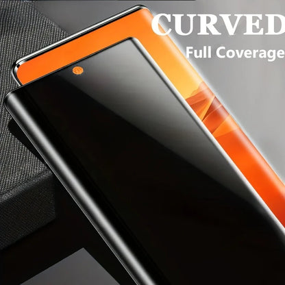 2-IN-1 9D Tempered Glass + 1Privacy Tempered Glass for Infinix Hot 60 Pro Plus Hot 60i 4G Hot 60 Pro Anti-Scratch Tempered Glass