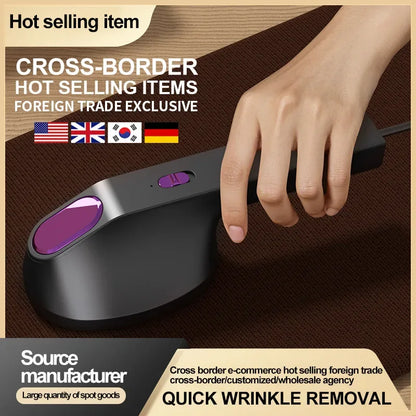 Multi functional handheld iron USB mini hanging iron fast heating travel with handle home clothing fabric ironing machine