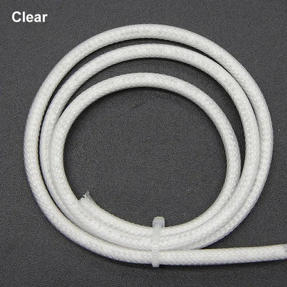 1-50M 2mm Insulated PET Braid Sleeves Sleeving High Density Cable Sheath Wrap Cable Protector Braid For Wires
